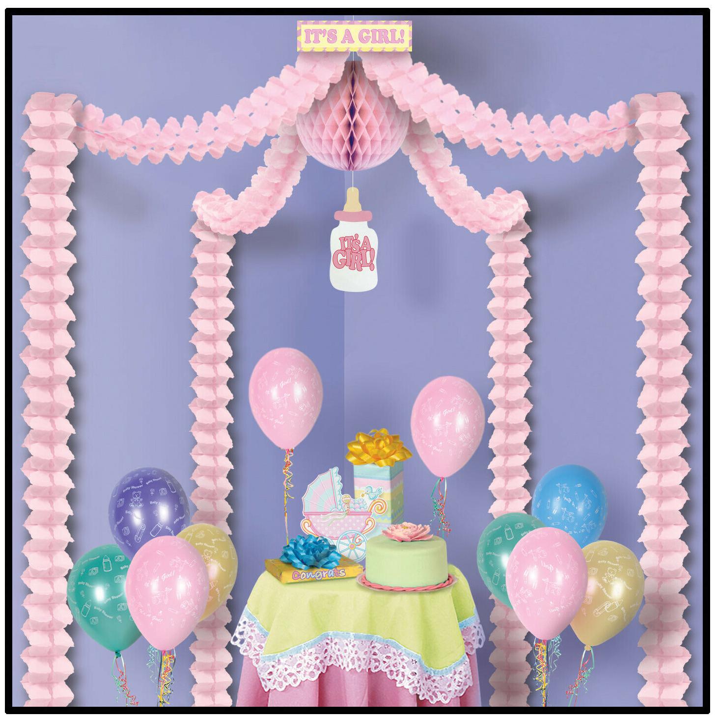 

(6) It s A Girl Party Canopy covers approximately 20 x20 area