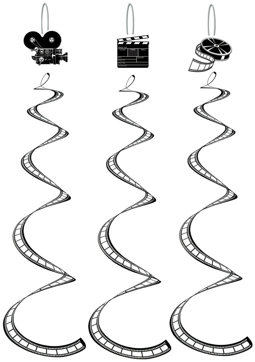 

(6) Printed Filmstrip Whirls