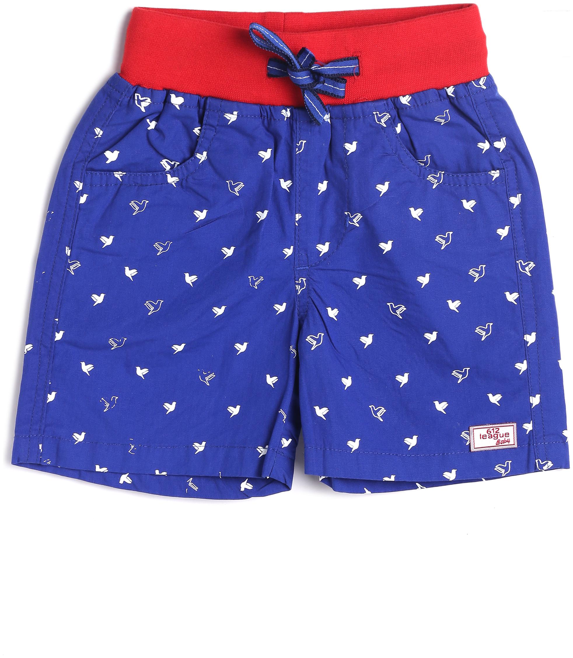 

612 League Baby boy Cotton Solid 3 4th - Blue