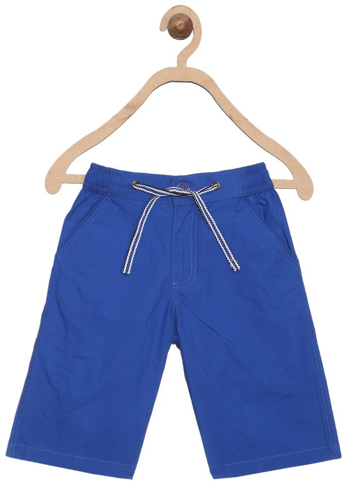 

612 League Boy Solid Shorts - Blue