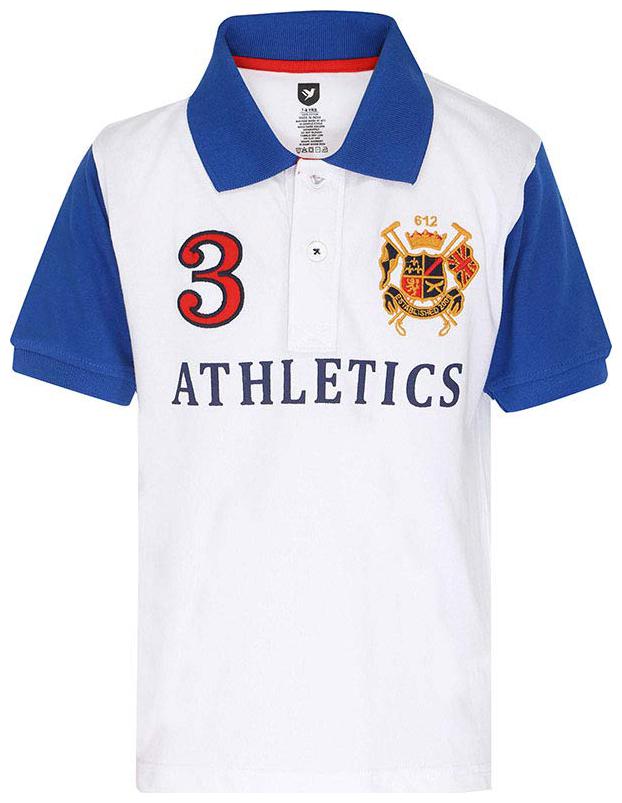 

612 League Boy Cotton Printed T-shirt - White