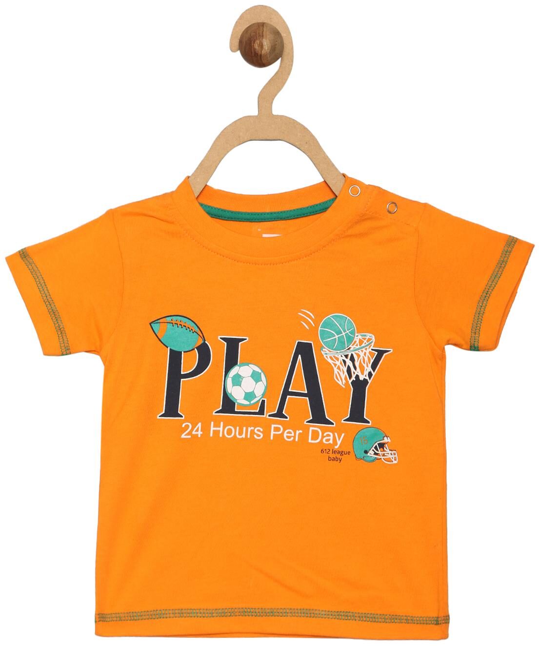 

612 League Baby Boys T-shirt (Orange)