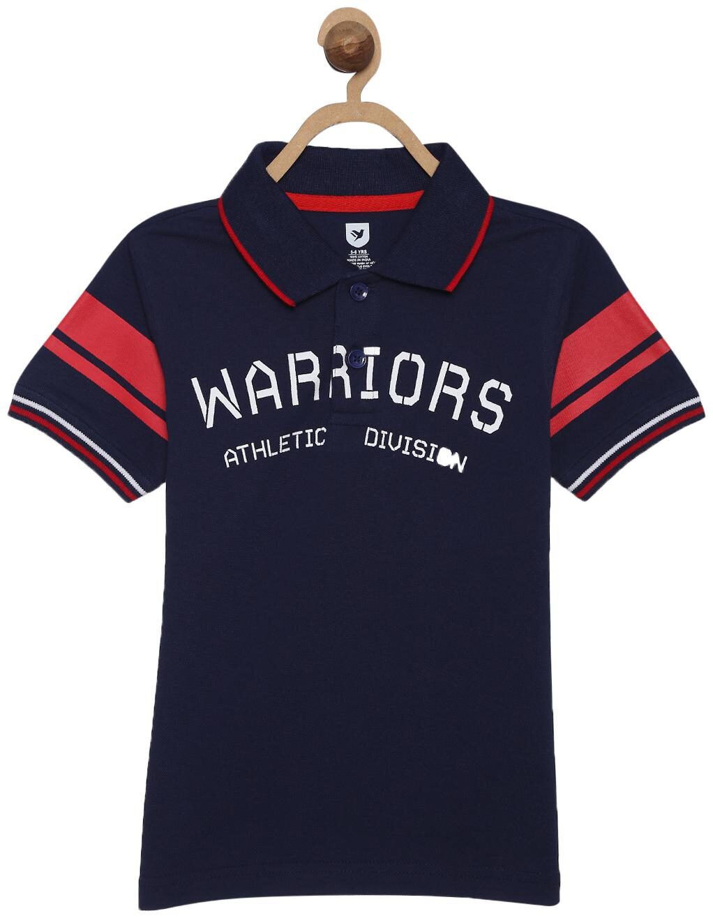 

612 League Boy Cotton Printed T-shirt - Blue