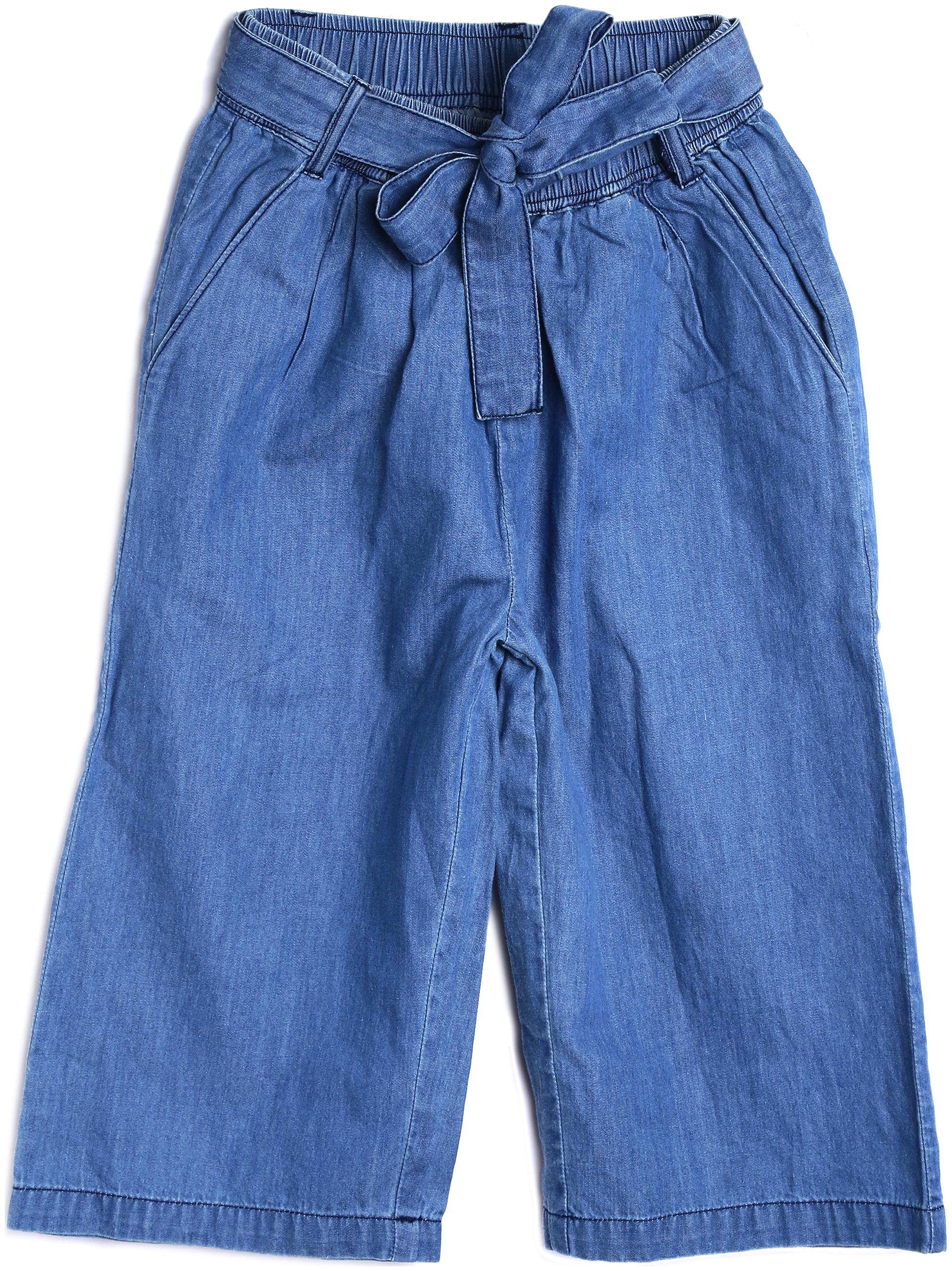 

612 League Girl Cotton Printed Regular shorts - Blue