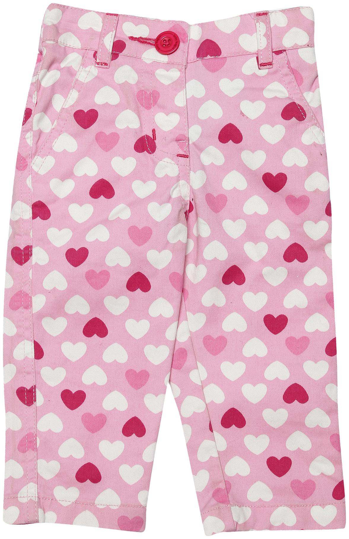 

612 League Baby girl Cotton Solid Shorts - Pink
