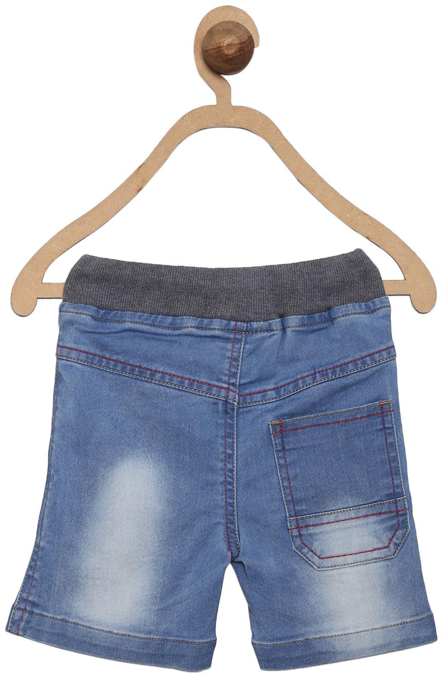 

612 League Baby boy Cotton Printed Shorts - Blue