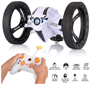 Aarav Jumping Sumo Remote Control 360 deg Robot Stunt Car Boz car (Multicolor)