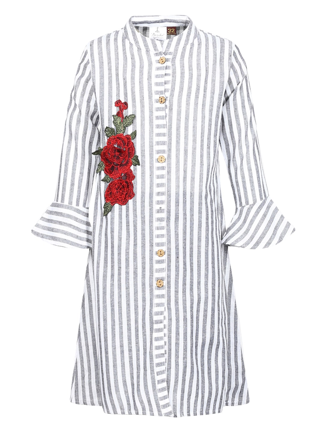 

Aarika Cotton Kurta Kurti Grey