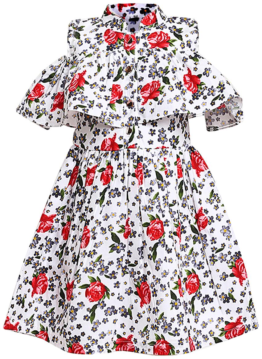 

Aarika Multi Cotton Sleeveless Knee Length Princess Frock ( Pack of 1 )