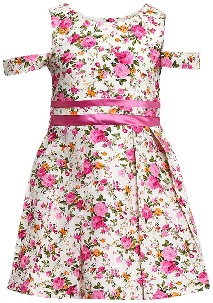 

Aarika Pink Cotton Sleeveless Knee Length Princess Frock ( Pack of 1 )