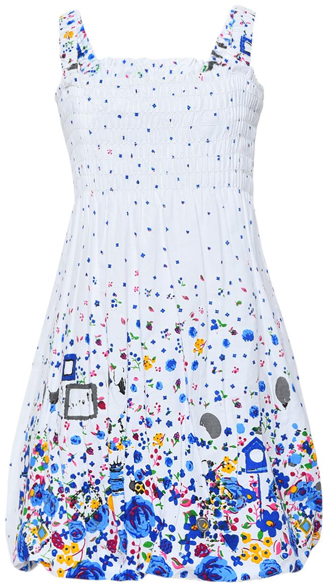 

Aarika Blue Cotton Sleeveless Knee Length Princess Frock ( Pack of 1 )