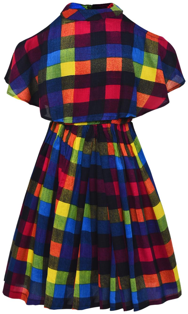 

Aarika Blue Cotton Sleeveless Knee Length Princess Frock ( Pack of 1 )