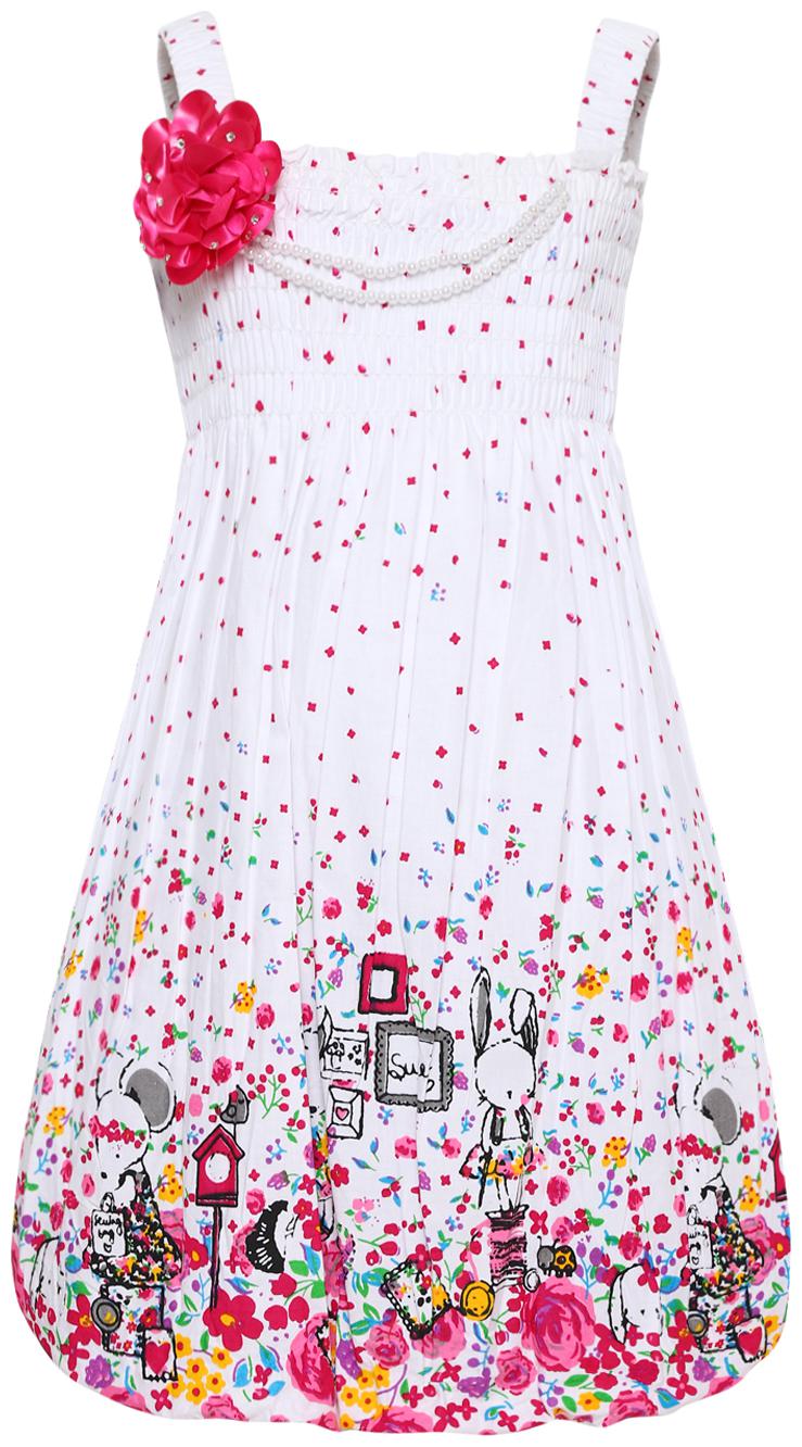 

Aarika Pink Cotton Sleeveless Knee Length Princess Frock ( Pack of 1 )