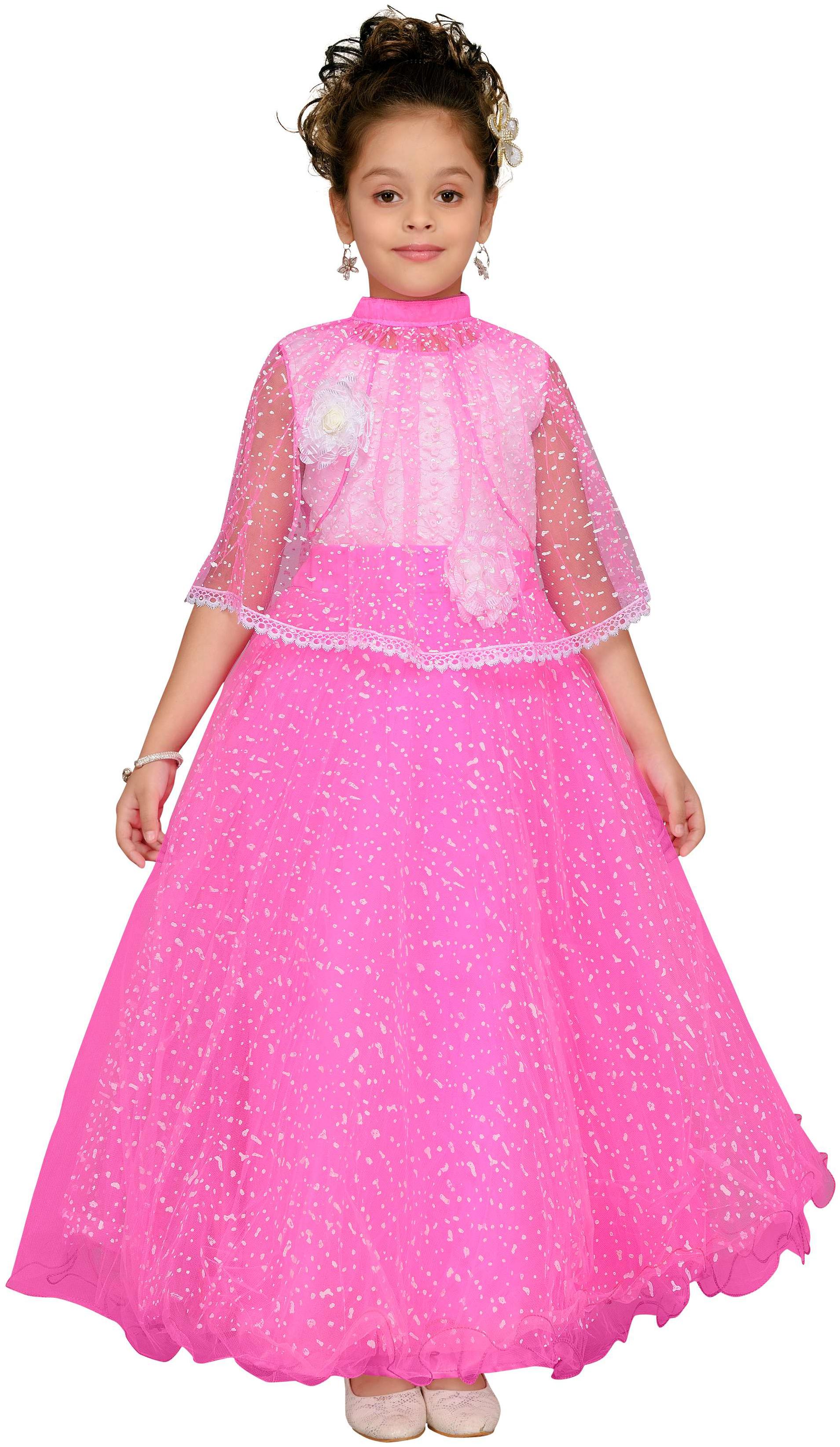 

Aarika Self Design Party wear Maxi Shape Gown for Girl