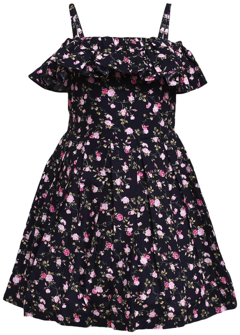 

Aarika Black Cotton Blend Sleeveless Knee Length Princess Frock ( Pack of 1 )