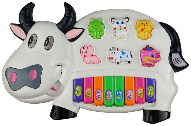 Aarushi Toy Cow Piano For Kids