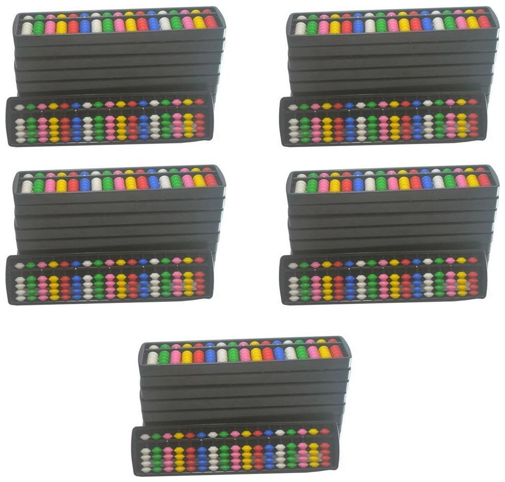 

Abica Abacus 17 Rod Multi color ( pack of 50 )