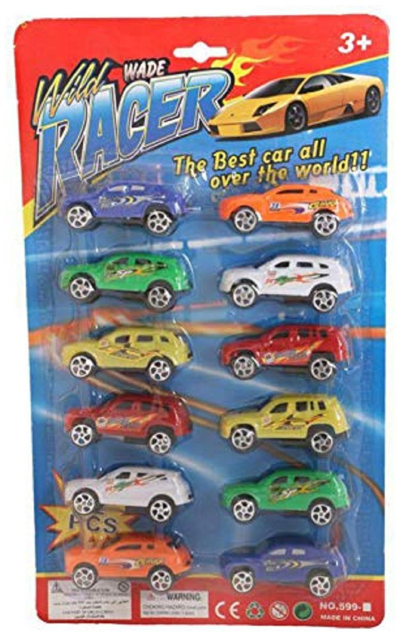 

ABLEGATE Racer Toys ( Pack of 12 Super Cars) Cars Racing Sportscars Modelcars