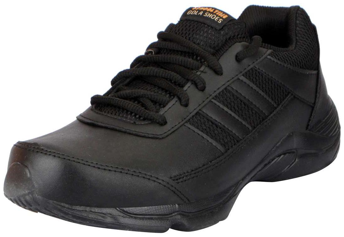 

Action Black Boys School Shoes