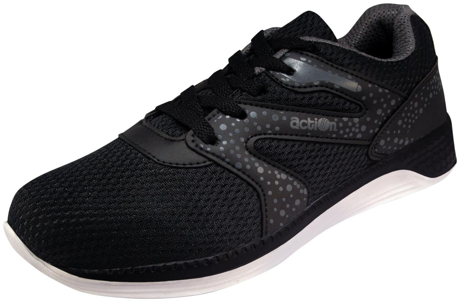 

Action Black Unisex Kids Sport shoes