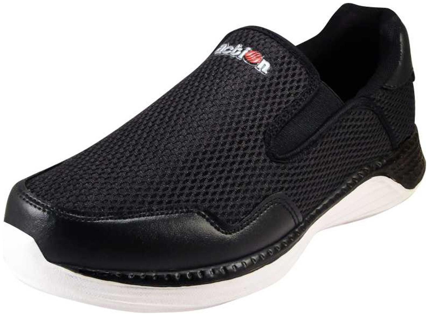 

Action Black Unisex Kids Sport shoes