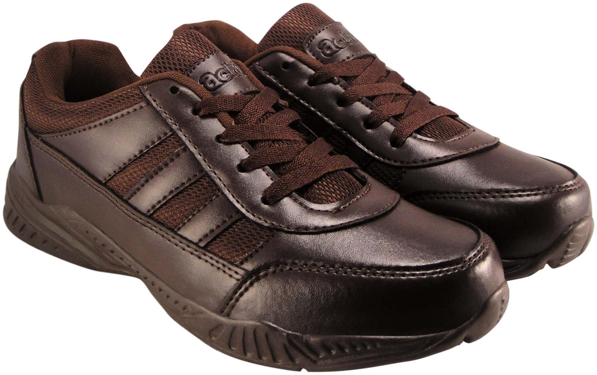 

Action Brown Boys School Shoes