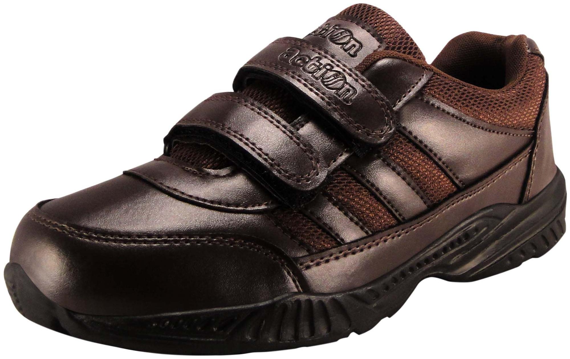 

Action Brown Boys School Shoes
