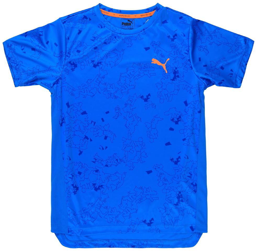 

Puma Boy Polyester Printed T-shirt - Blue