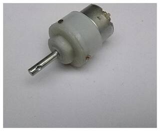 AdraXx 100 rpm;12V DC Geared Motor;White