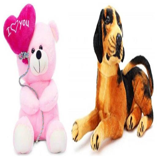 

AGNOLIA Multi Teddy Bear - 30 cm