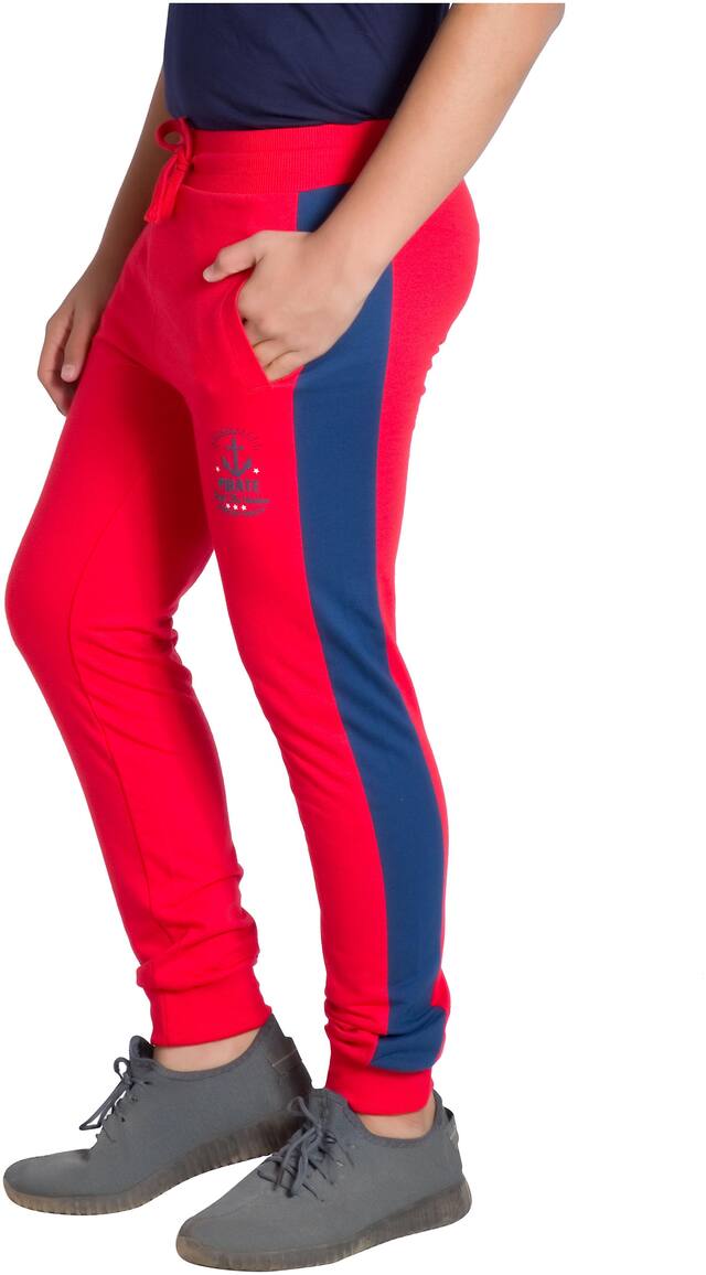 Alan Jones Clothing Boy Cotton Track pants - Red