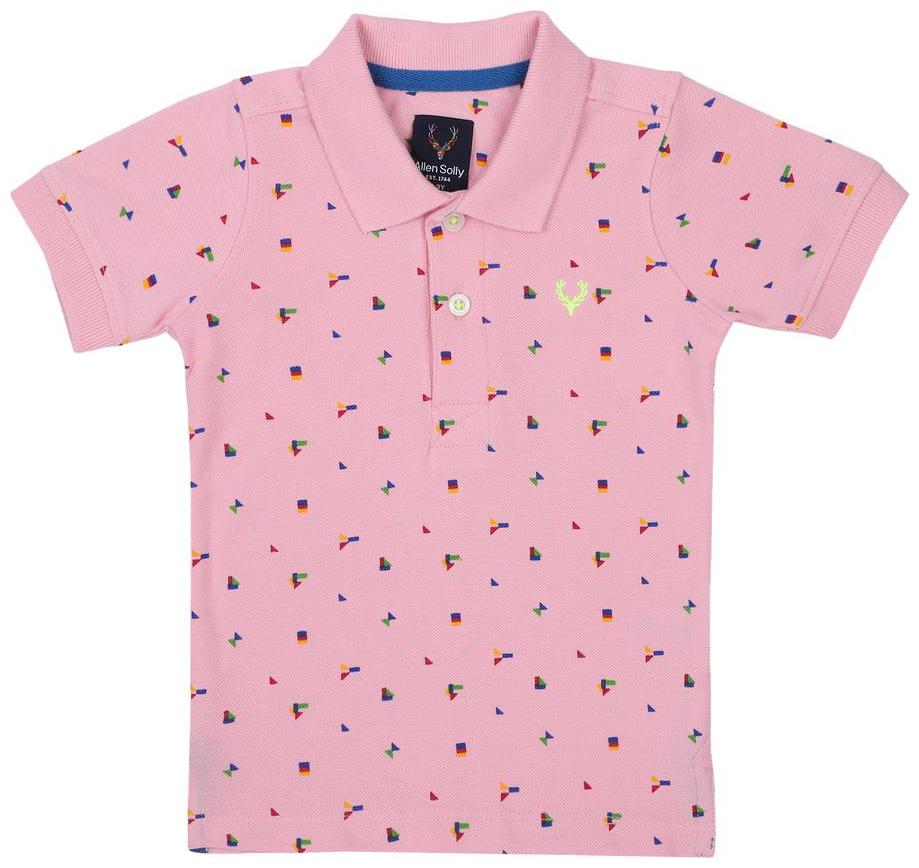 

Allen Solly Boy Cotton Printed T-shirt - Pink