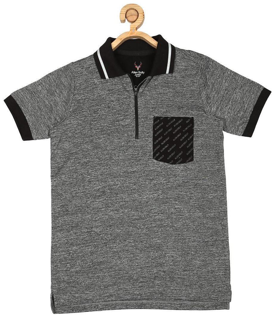 

Allen Solly Boy Polyester Solid T-shirt - Grey