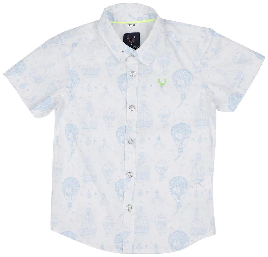 

Allen Solly Boy Cotton Printed Shirt White