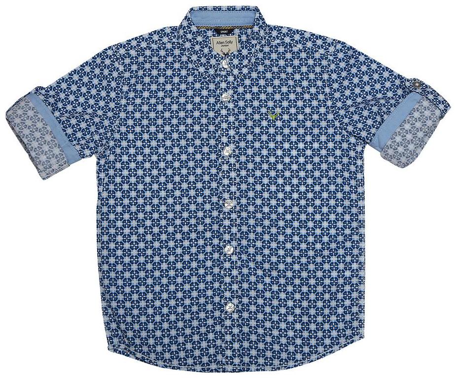 

Allen Solly Boy Cotton Printed Shirt Blue