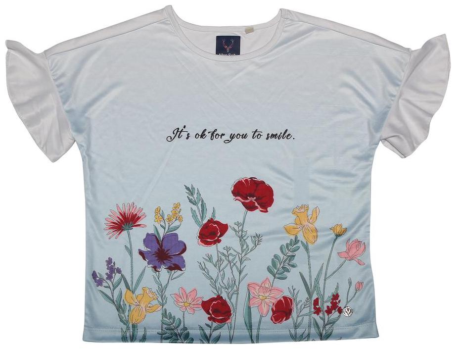 

Allen Solly Girl Polyester Printed T shirt - White