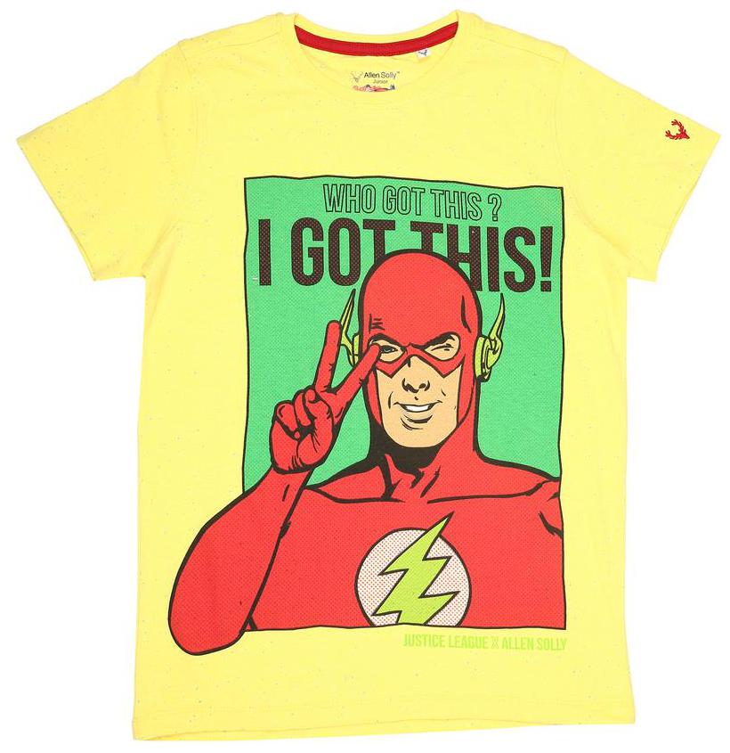 

Allen Solly Boy Cotton Printed T-shirt - Yellow