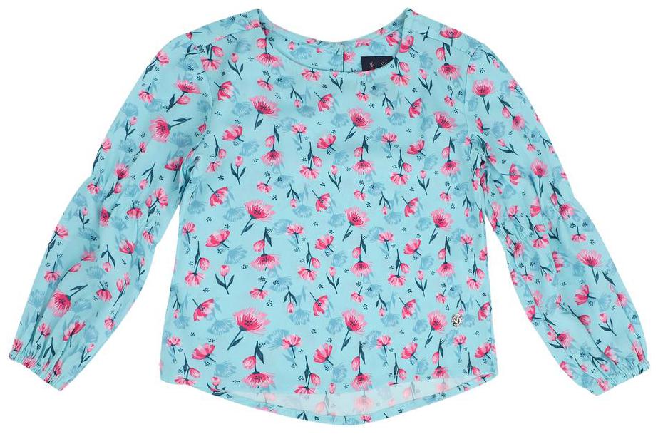 

Allen Solly Girl Polyester Printed Top - Blue
