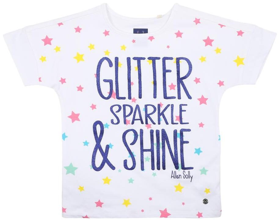 

Allen Solly Girl Blended Printed T shirt - White