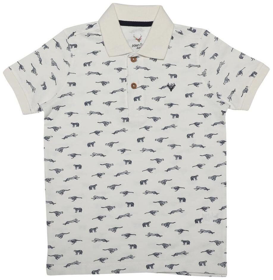 

Allen Solly Boy Cotton Printed T-shirt - White