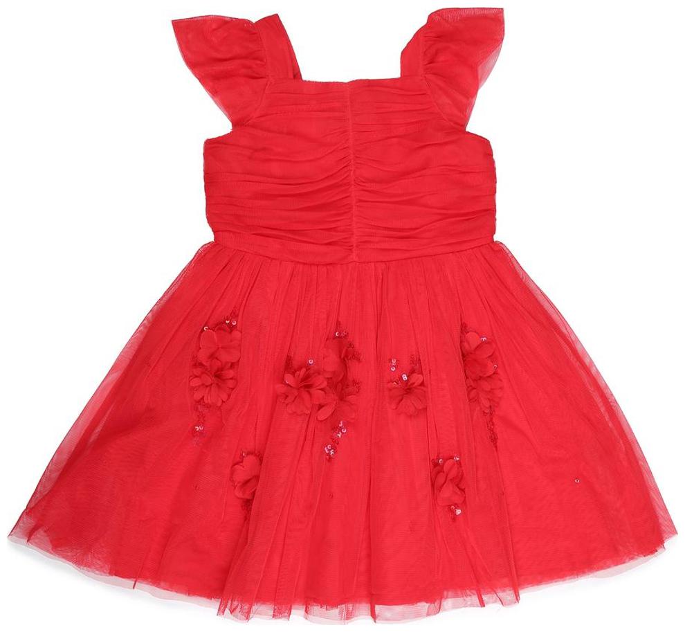 

Allen Solly Red Polyester Sleeveless Knee Length Princess Frock ( Pack of 1 )