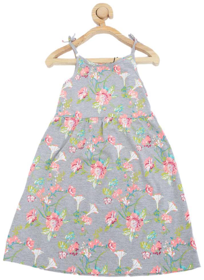 

Allen Solly Grey Blended Sleeveless Knee Length Princess Frock ( Pack of 1 )