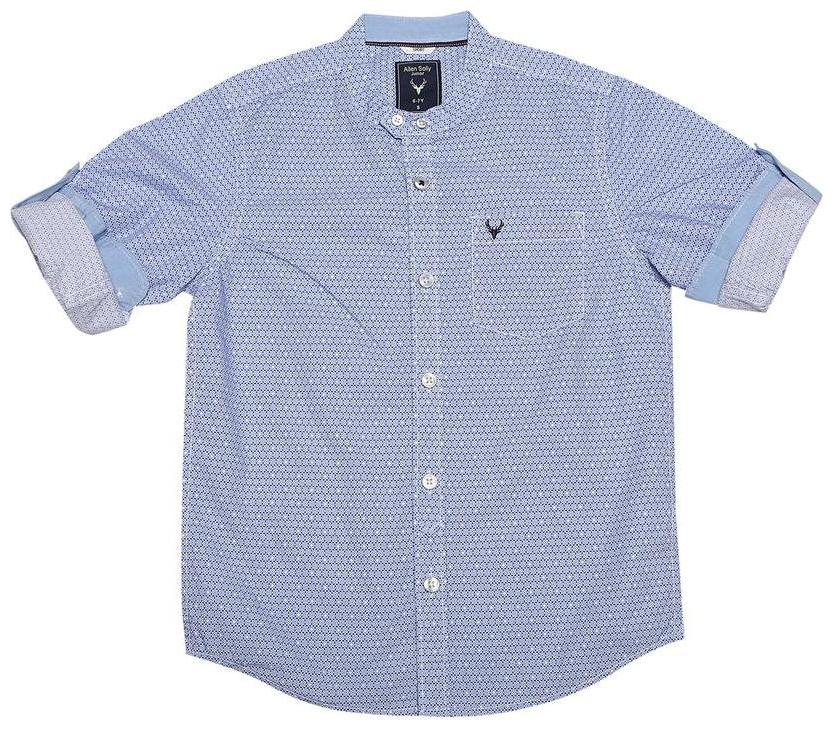 

Allen Solly Boy Cotton Printed Shirt Blue