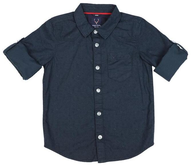 

Allen Solly Boy Cotton Solid Shirt Blue