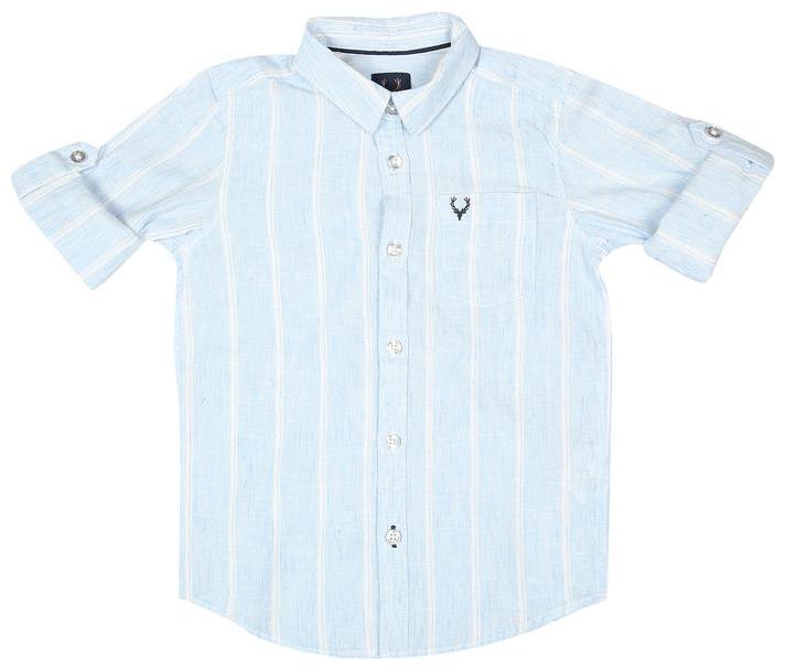 

Allen Solly Boy Cotton Striped Shirt Blue