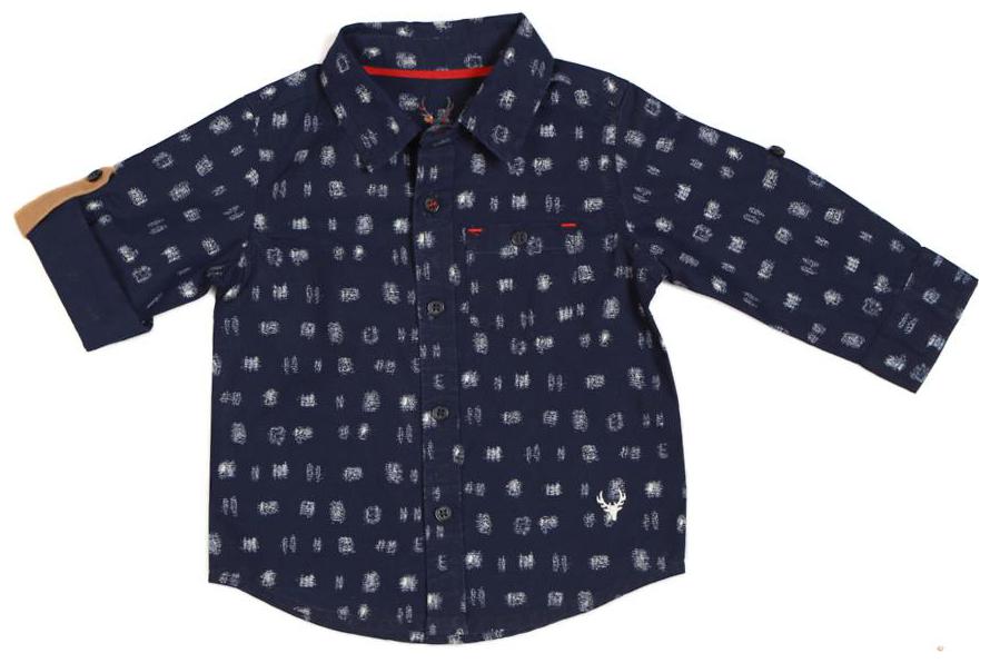 

Allen Solly Cotton Printed Shirt for Baby Boy - Blue