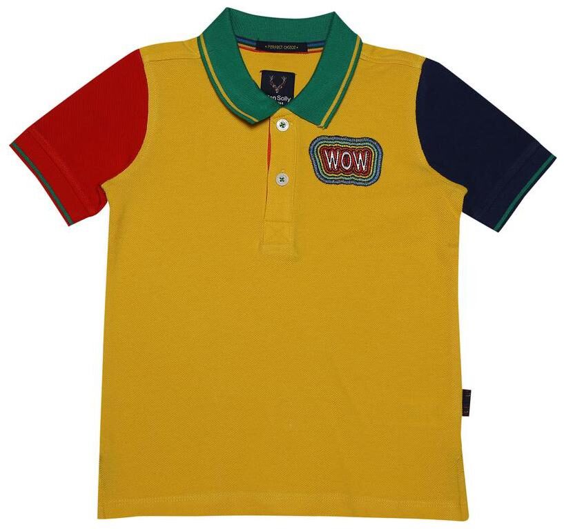 

Allen Solly Boy Cotton Solid T-shirt - Yellow
