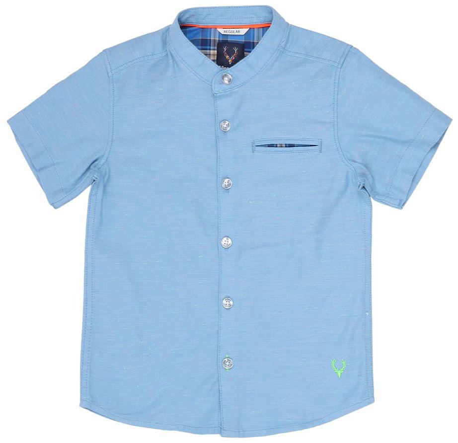 

Allen Solly Boy Cotton Solid Shirt Blue