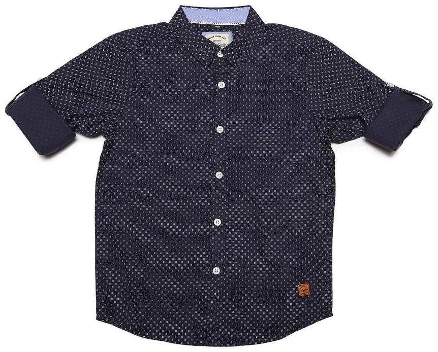 

Allen Solly Boy Cotton Printed Shirt Blue