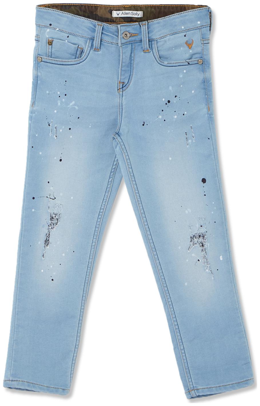 

Allen Solly Boy s Regular fit Jeans - Blue